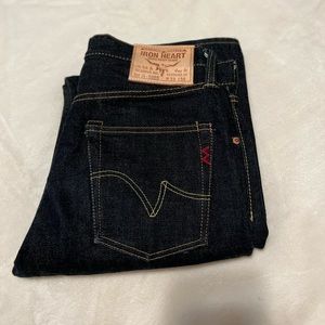 Iron Heart Extra Heavy Selvedge Denim (Heavy Oz) 33x36